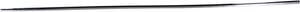 Front Door Molding for Mercedes-Benz S-Class 2007-2013, Left Driver, Chrome, Replacement