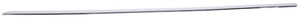 Chrome Rear Door Molding for Mercedes-Benz C-Class 2008-2011, Right Passenger Side, Replacement