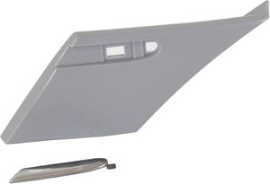 Quarter Panel Molding for Mercedes-Benz C-Class 2001-2007 Sedan/Wagon, Left Driver, Black Code 040, with Avantgarde and Elegance Package, Replacement