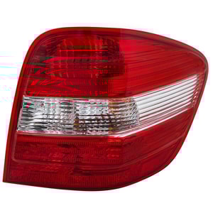 Tail Light Assembly for Mercedes-Benz ML-Class 2006-2011, Right Passenger Side, without AMG Styling and Sport Package, 164 Chassis, Replacement
