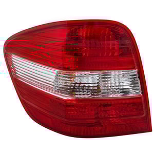 Tail Light Assembly for Mercedes-Benz ML-Class 2006-2011, Left Driver, Without AMG Styling and Sport Package, (164) Chassis, Replacement