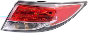 Tail Light Assembly for Mazda 6, Halogen, Right Passenger, Compatible with 2009 - 2013 Models, Replacement