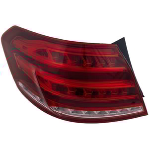 Tail Light Assembly for Mercedes-Benz E-Class 2014-2014, Left Driver, Outer, Sedan, Replacement (CAPA Certified)