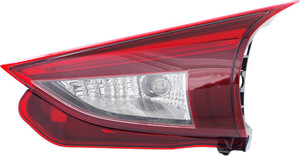 LED Tail Light Assembly for Mazda 3 Hatchback 2014-2018 Right Passenger Side, Inner, Japan Built Vehicle, Replacement