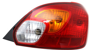 Tail Light Assembly for Mitsubishi Mirage 2014-2015, Right Passenger Side, Replacement