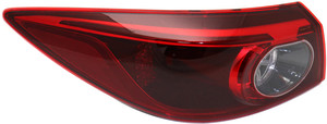 2014 - 2015 Mazda 3 Tail Light Rear Lamp - Left Driver