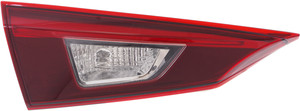LED Tail Light Assembly for 2014 Mazda 3 Sedan, Left Driver, Inner, To 3-31-2014, Replacement