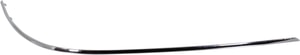 Rear Bumper Molding for Mercedes-Benz E-Class 2010-2013, Right Passenger Outer Impact Strip, Chrome, Without AMG Styling Package, Sedan, Replacement