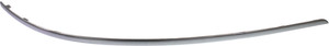 Rear Bumper Molding for Mercedes Benz C-Class 2008-2011, Right Passenger Side, Chrome Outer Impact Strip, Without Sport Package, Excluding C63 Model, Replacement
