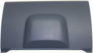 Rear Bumper Filler Joint Cover for Mercedes-Benz ML350/ML500 2002-2005, Primed (Ready to Paint), with Base Package, without Trailer Coupling, Replacement