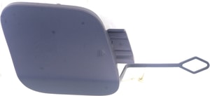 Rear Bumper Tow Hook Cover for Mercedes-Benz S-Class 2014-2017 Sedan, Primed (Ready to Paint), Plastic, w/ Sport Package, Replacement