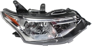 Headlight Assembly for Mitsubishi Outlander 2014-2015, Right Passenger, Halogen, Replacement