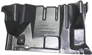Engine Splash Shield for Mitsubishi Lancer 2008-2015, Under Cover, Right Passenger, with Turbo, Replacement