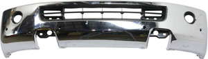 Front Bumper for NV3500 Nissan Passenger Van, Chrome Finish, SL Model, Years 2012-2021, Right Passenger Side, Replacement
