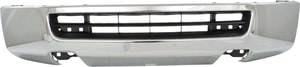Front Bumper for NV Series Full Size Van 2012-2021, SV Model, Chrome, Steel - Replacement