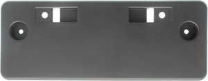 Front License Plate Bracket for Nissan Versa 2015-2019, Textured Black, Replacement