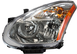 ROUGE 13-13 Left Driver Headlight Assembly for Vehicles, Halogen, Replacement