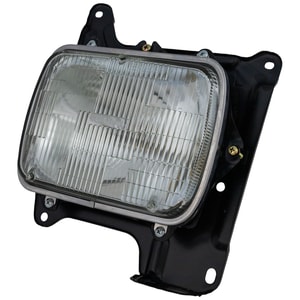 Headlight Assembly for Nissan Pickup 1986-1997, Left Driver, Sealed Beam Type, Halogen, Replacement