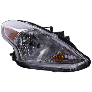 Headlight Assembly for Nissan Versa Sedan 2015-2019, Right Passenger Side, Halogen, Replacement