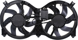Radiator Fan Assembly with Control Module for Nissan Pathfinder (2013-2020) and Infiniti QX60 (2014-2020), Replacement