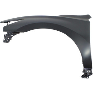 Front Fender for Nissan Altima 2013-2015 Sedan, Left Driver, Steel, Primed (Ready to Paint), w/o Side Light Hole, Replacement