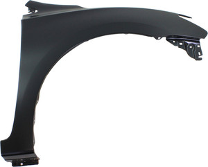 Front Fender for Nissan Sentra 2013-2015, Right Passenger, Primed (Ready to Paint), Steel, without Rocker Molding Holes, Replacement (CAPA Certified)