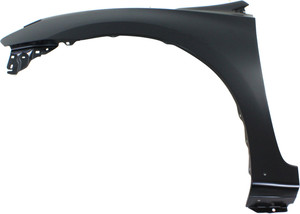 Front Fender for Nissan Sentra 2013-2015, Left Driver, Primed (Ready to Paint), Steel, with Rocker Molding Holes, Replacement