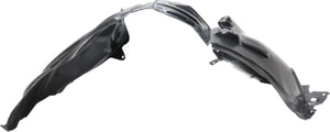 Front Fender Liner for Nissan JUKE 2015-2016 Right Passenger, Plastic, Vacuum Form, S/SL/SV Models, Replacement