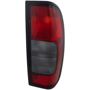 Tail Light for Nissan Frontier 2000-2001/2003-2004, Right Passenger, Lens and Housing, with Smoke Reverse Lens, From 10-1999, Replacement