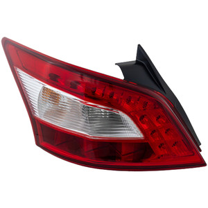 Tail Light Assembly for Nissan Maxima 2009-2011, Left Driver, Replacement