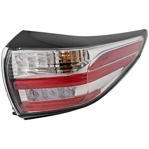 Tail Light Assembly for Nissan Murano 2015-2018, Right Passenger, Outer, Excludes Hybrid Model, Replacement