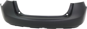 Rear Bumper Cover for Nissan Rogue 2008-2013, Rogue Select 2014-2015, Primed (Ready to Paint), Compatible with S, SL, and SV Models, Replacement