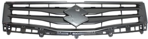 Primed (Ready to Paint) Grille for Suzuki Grand Vitara 2013, Black Shell and Insert, Replacement