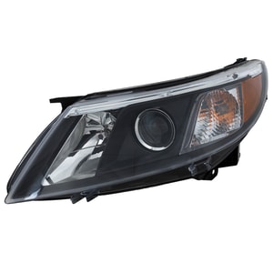 Headlight Assembly for 2008-2010 SAAB 9-3, Left Driver, Halogen, Replacement