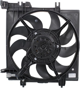 Radiator Fan Assembly for Subaru Impreza 2008-2014, XV Crosstrek 2013-2017, WRX STI 2015-2018, Left Driver, with Turbo, Replacement