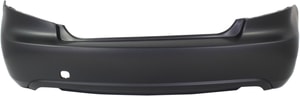 Rear Bumper Cover for Subaru Impreza Sedan, 2008-2011, Primed (Ready to Paint), Replacement