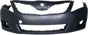 Front Bumper Cover for Toyota Camry 2010-2011, Primed (Ready to Paint), Excluding Hybrid Model, Suitable for Japan Built Vehicle, Replacement (CAPA Certified)