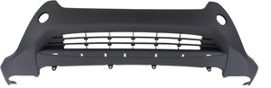 Front Bumper Cover for Toyota RAV4 2013-2015, Lower Guard, Textured, with Parking Aid Sensor Holes, for Limited/XLE Models, Replacement