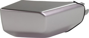 Front Bumper End for Toyota FJ Cruiser, 2007-2014 Model, Right Passenger Side, Silver, Without Special Edition Package, Replacement