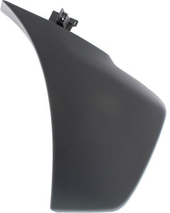 Front Bumper End Right Passenger for Toyota Tacoma 2012-2015, Textured, Excluding X-Runner Model, with Wheel Opening Flares, Replacement