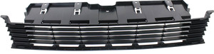 Lower Front Bumper Grille for 2012-2014 Toyota Prius V, Black, Replacement