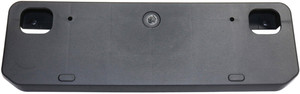 Front License Plate Bracket for Toyota 4Runner 2014-2023, Textured, Without Chrome Trim, Replacement