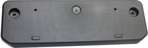 Front License Plate Bracket for Toyota 4Runner 2014-2023, Textured Finish with Chrome Trim, Replacement