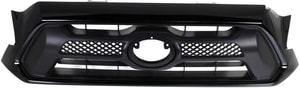 Replacement Grille for Toyota Tacoma 2012-2015, Painted Black Shell and Insert, Code 202