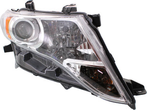 Headlight Assembly for Toyota Venza 2009-2015, Right Passenger, Halogen, Replacement