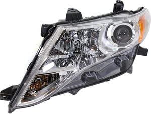 Headlight Assembly for Toyota Venza 2009-2015, Halogen, Left Driver Side, Replacement
