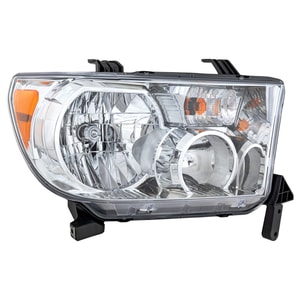 Headlight Assembly for Toyota Tundra 2009-2013 Right Passenger, with Level Adjuster, Replacement