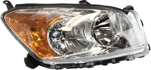 Headlight Assembly for Toyota RAV4 2009-2012, Right Passenger, Halogen Type, Base/Limited Models, North America Built Vehicle, Replacement