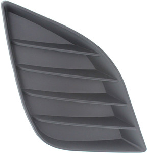 Fog Light Cover for Toyota Corolla 2014-2016 Left Driver, Textured, Replacement (CAPA Certified)