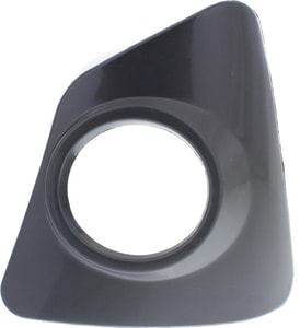 Front Fog Light Molding for Toyota Corolla 2014-2016, Left Driver, Textured Black, S/Special Edition Models, Replacement (CAPA Certified)